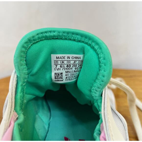 Adidas Dimension Lo Core Miami Sneakers Men US 7 Clean No Box White Hi-Res Green main image 9